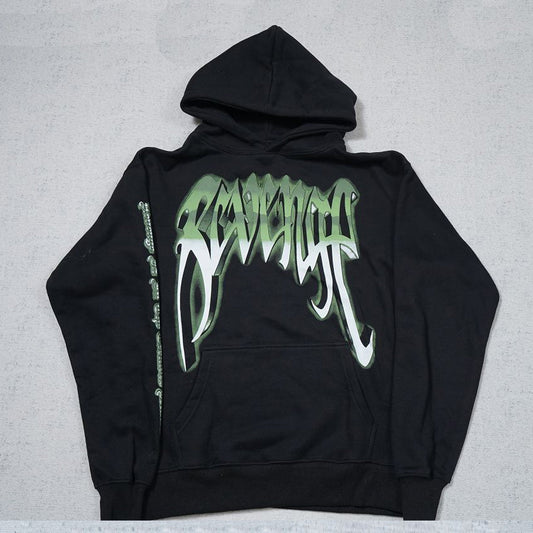 Revenge Green Skull Metallica Hoodie