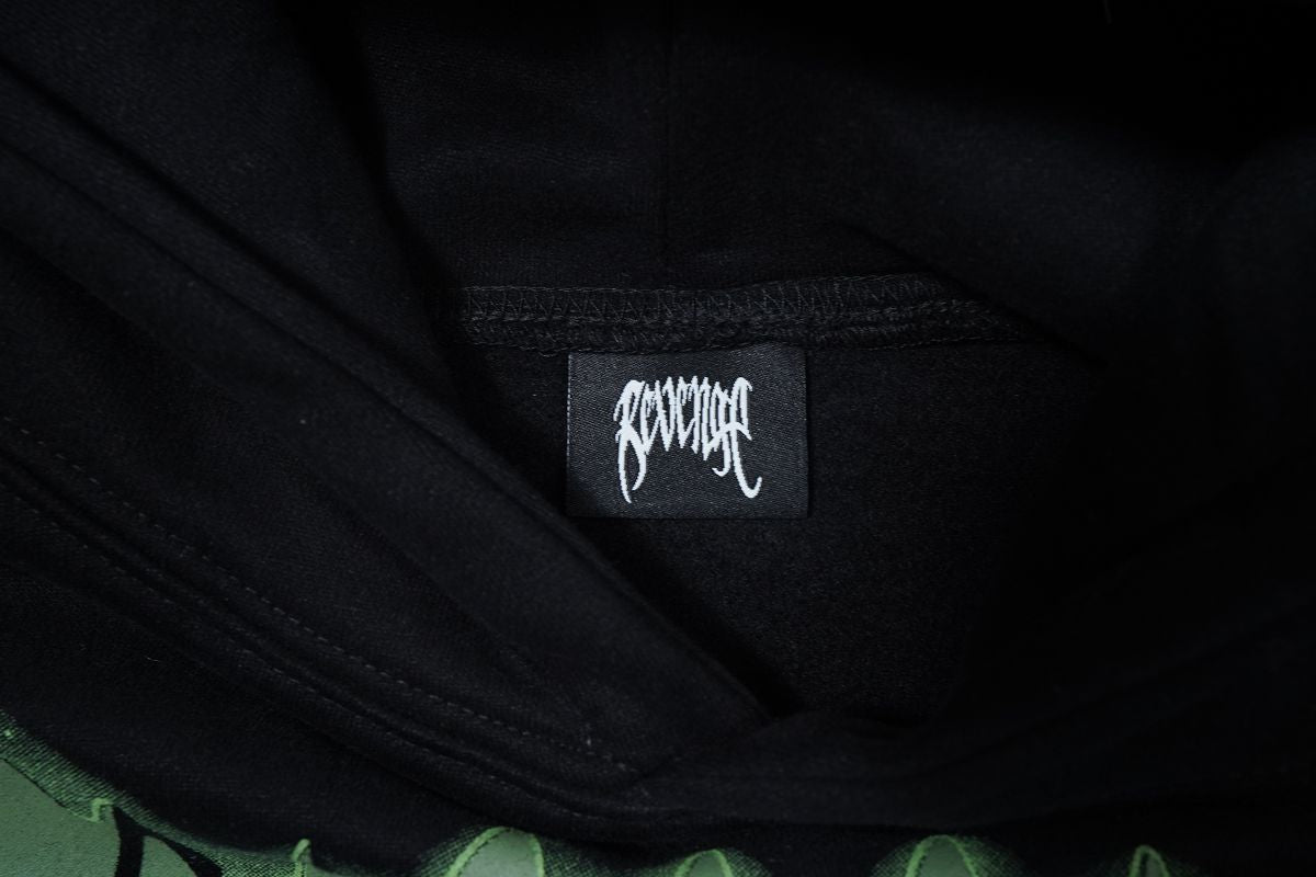 Revenge Green Skull Metallica Hoodie