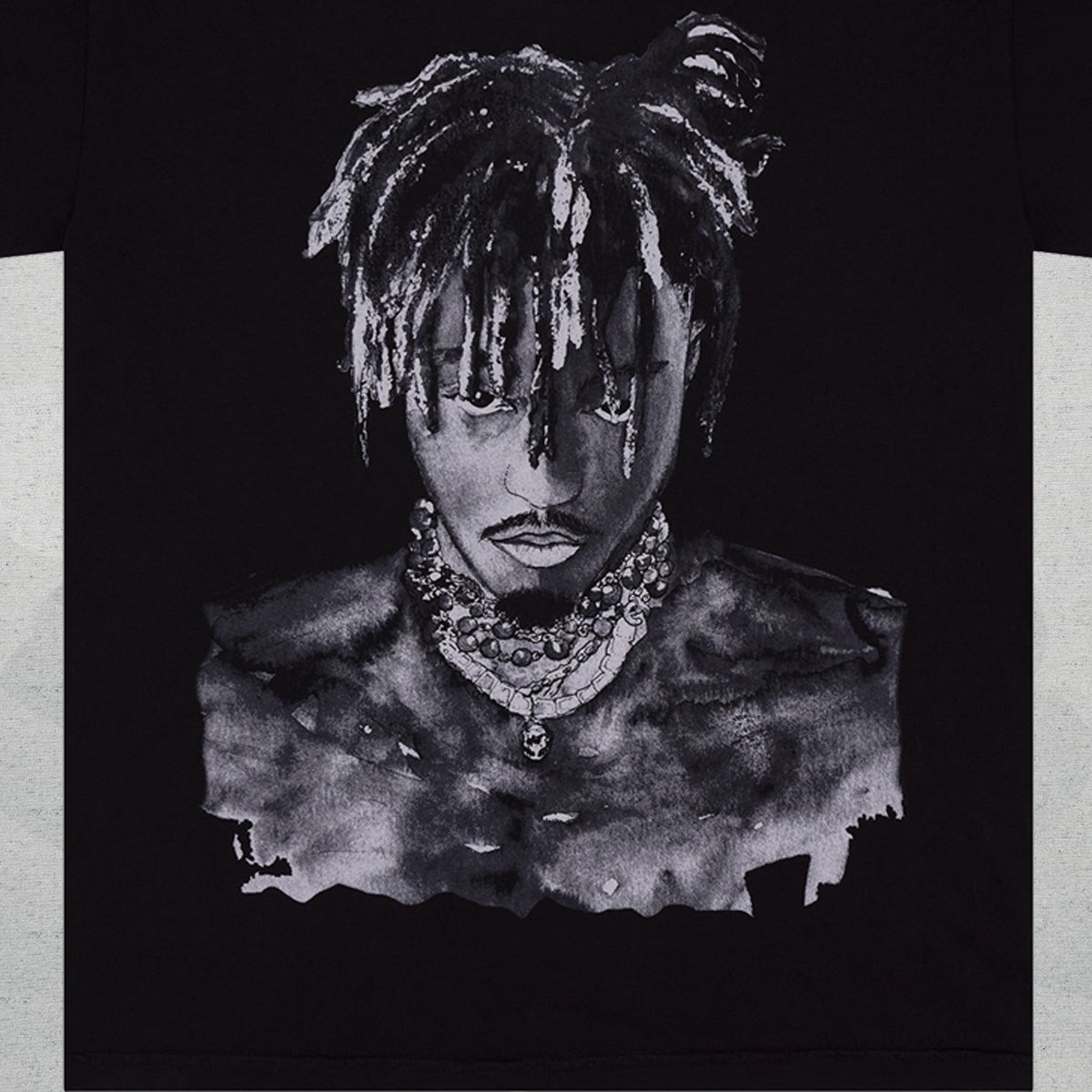 Revenge Juice Wrld 999 Graphite Portrait Tee