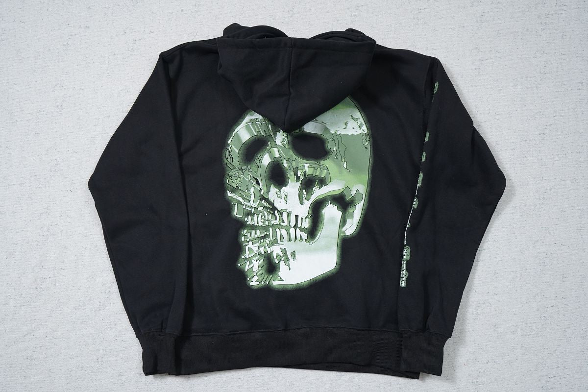 Revenge Green Skull Metallica Hoodie